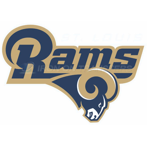 St. Louis Rams Iron-on Stickers (Heat Transfers)NO.763